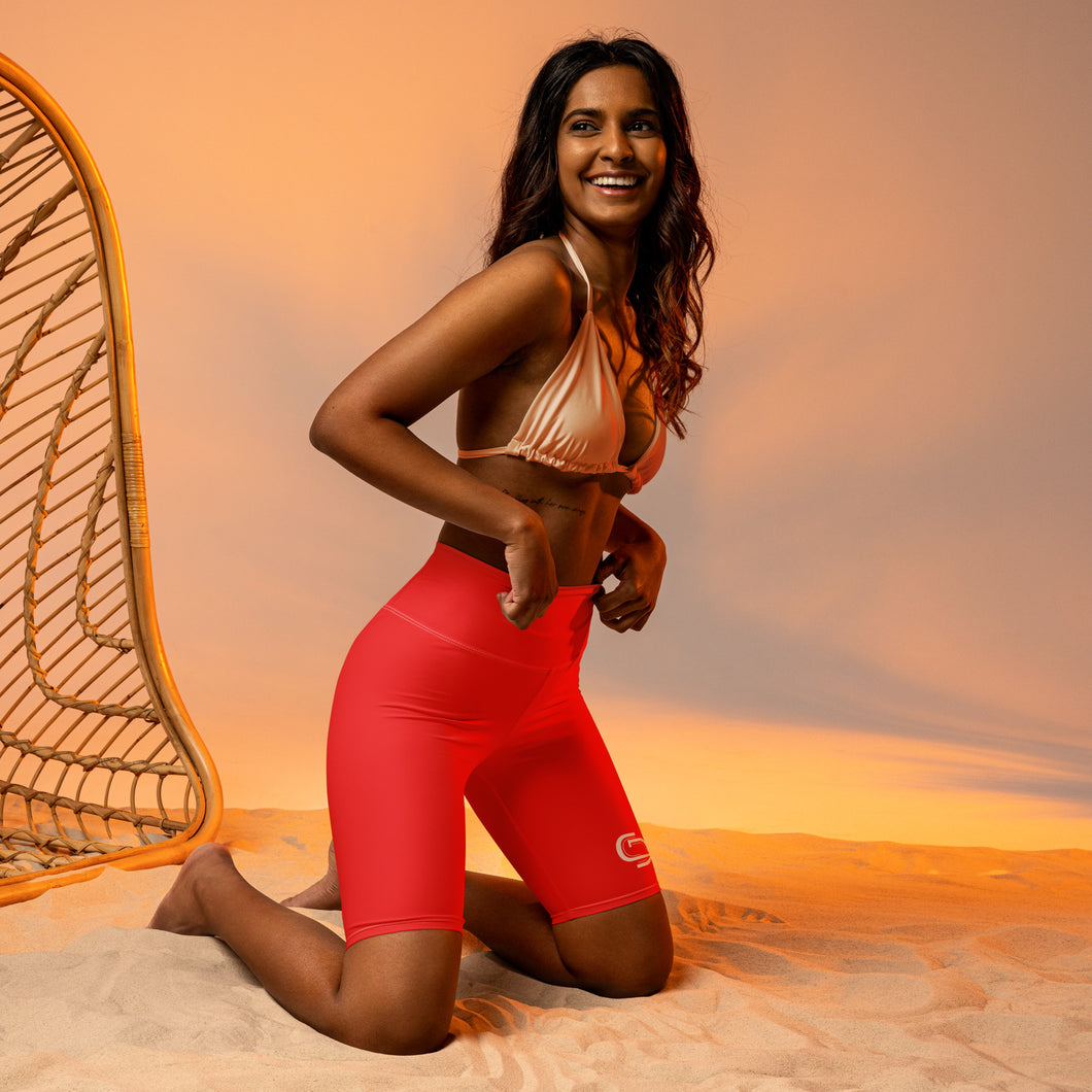 Wood Biker Shorts
