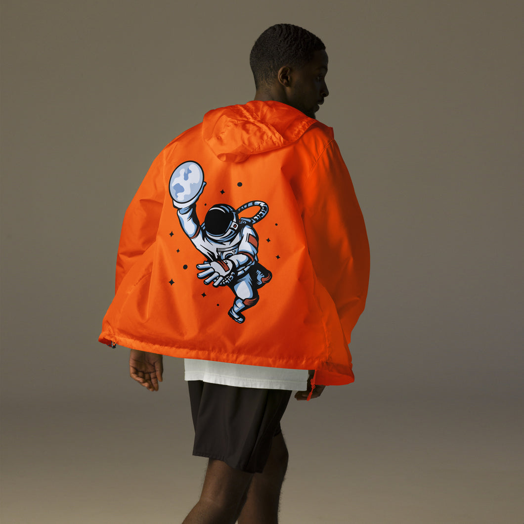 Unisex lightweight zip up windbreaker