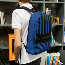 Load image into Gallery viewer, Black Stripe Backpack
