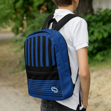 Load image into Gallery viewer, Black Stripe Backpack
