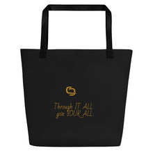 Load image into Gallery viewer, Through It All Large Tote Bag
