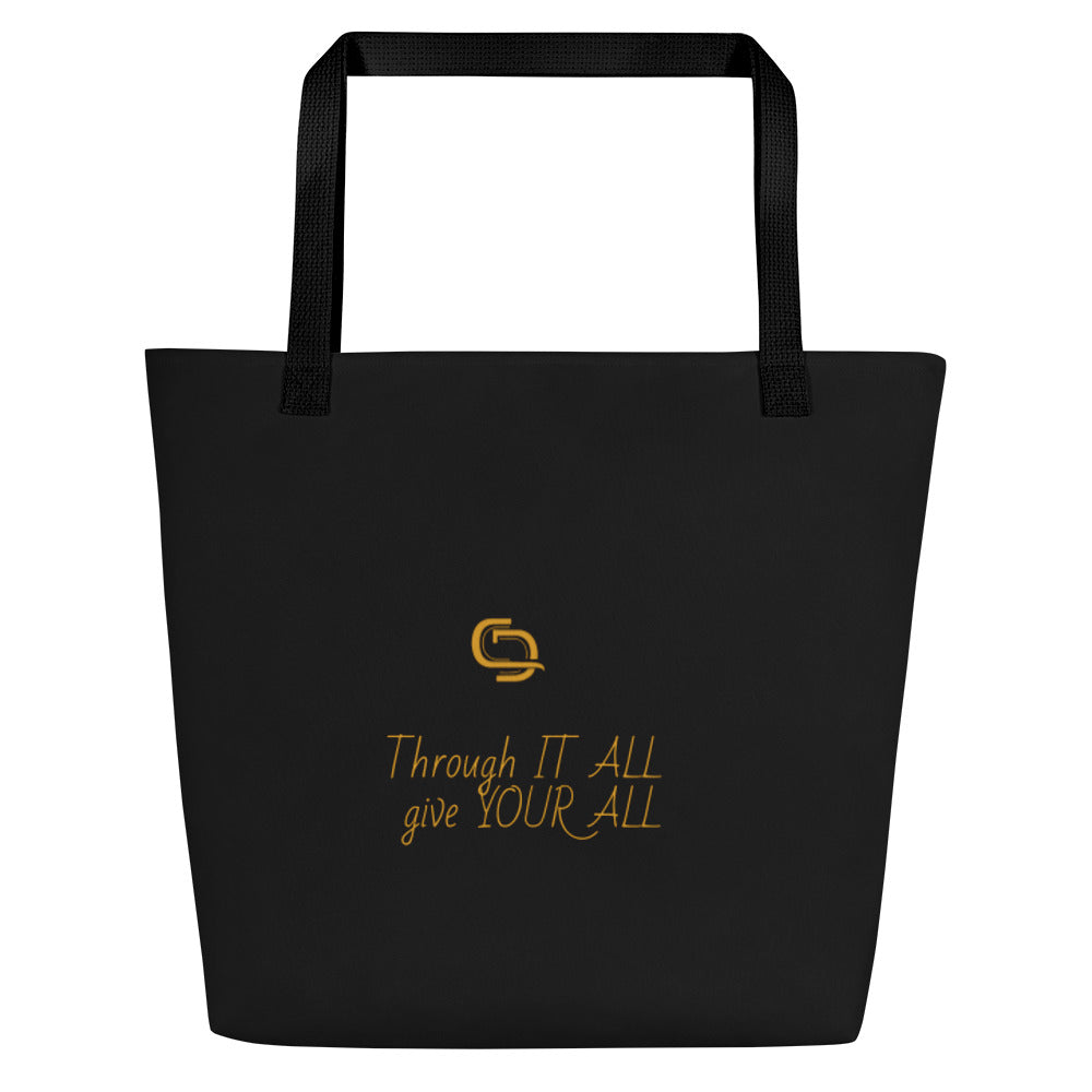 Through It All Large Tote Bag