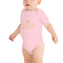 Load image into Gallery viewer, Baby short sleeve one piece

