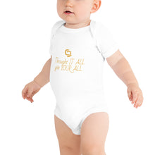 Load image into Gallery viewer, Baby short sleeve one piece
